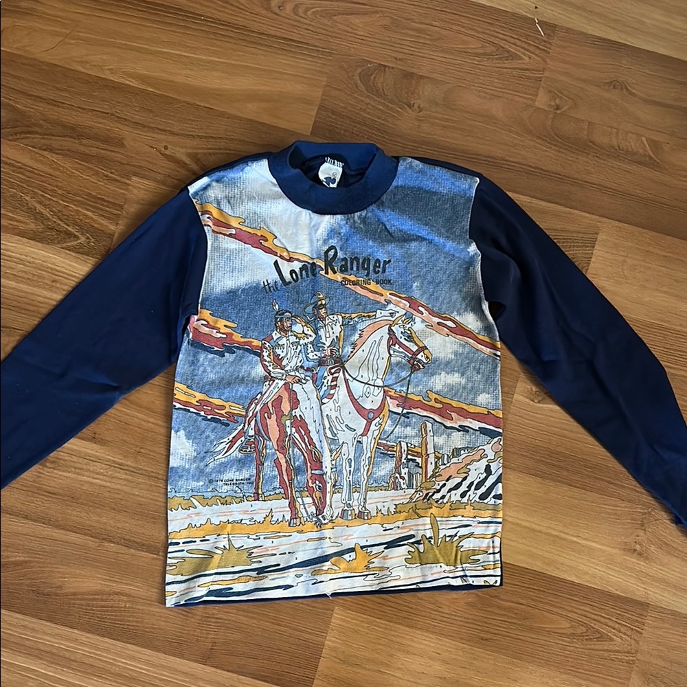 Vintage kids shirt - Blue